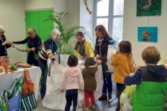 Doudous remis à l'Association Solidarité Brûlés Nantes-Lomé
